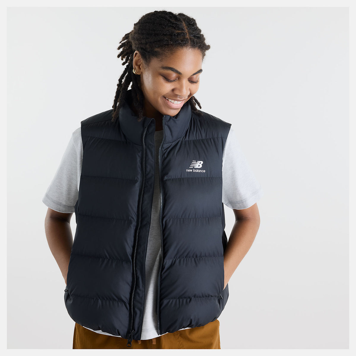New Balance Boston Puffer Vest Dömu