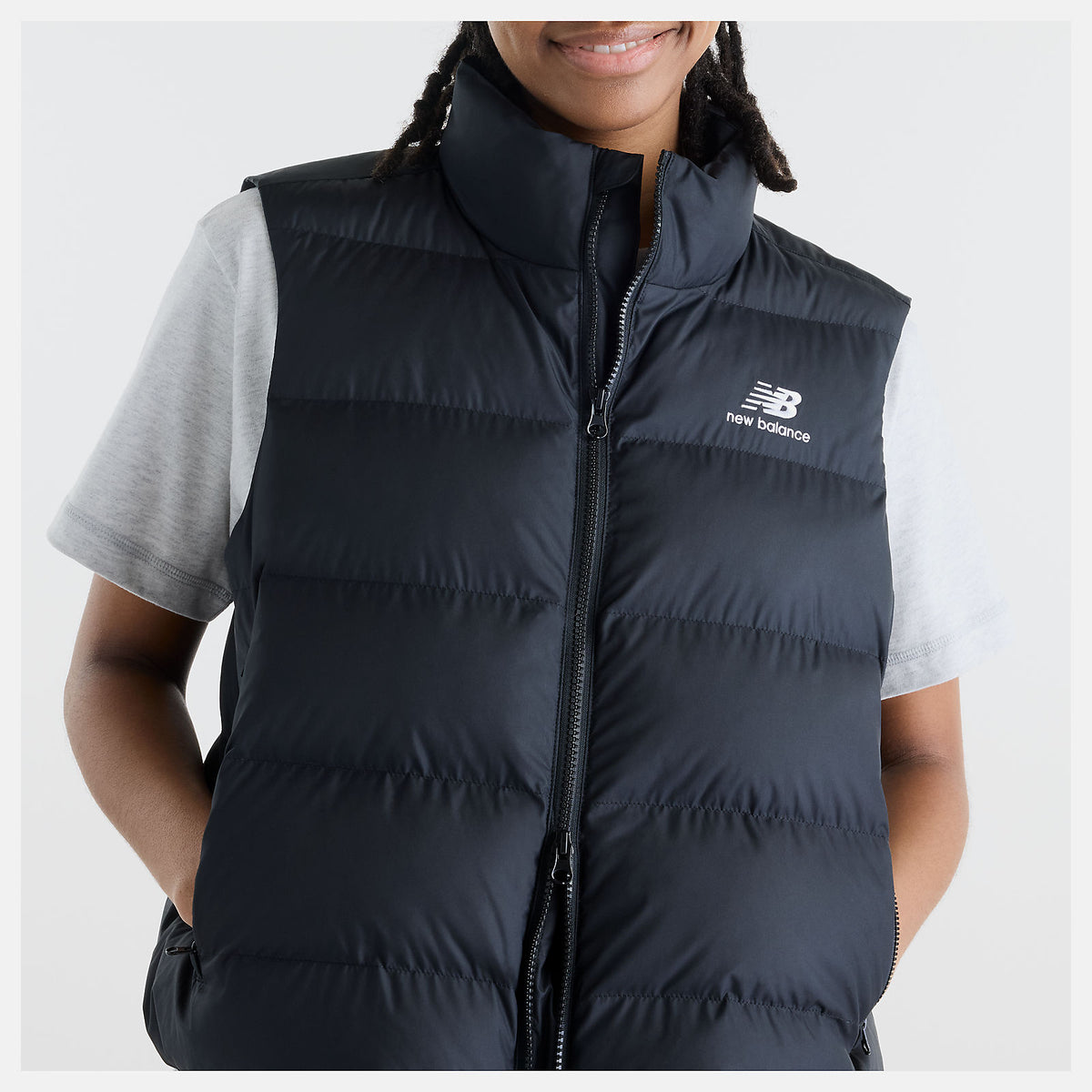 New Balance Boston Puffer Vest Dömu