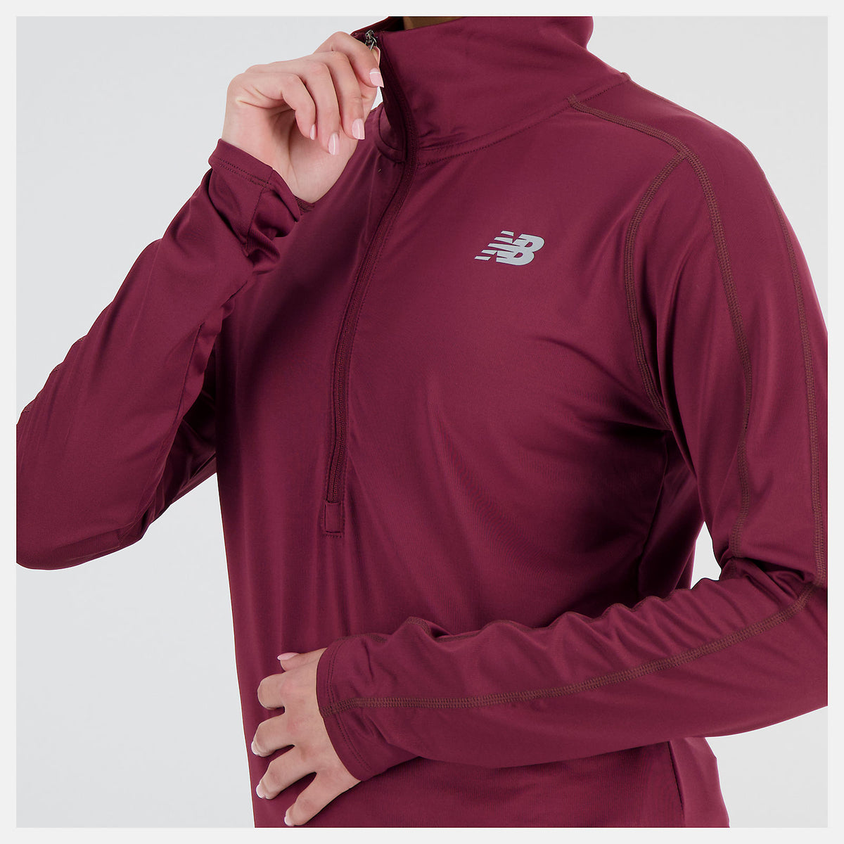 New Balance Accelerate Half Zip - Dömu