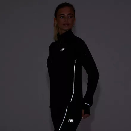 New Balance Heat Grid Half Zip Dömu