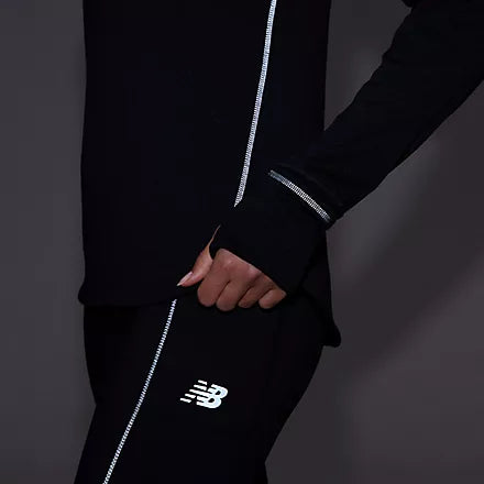 New Balance Heat Grid Half Zip Dömu