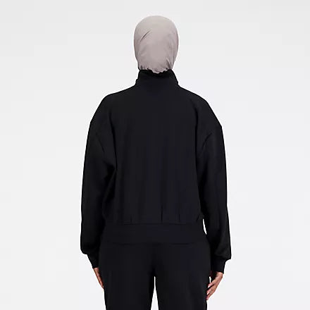 New Balance Tech Knit Oversized Quarter Zip