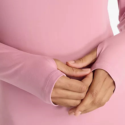 New Balance Sport Essentials Space Dye Quarter Zip Peysa - Dömu