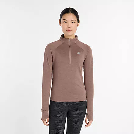 New Balance Athletics Heat Grid Half Zip Dömu