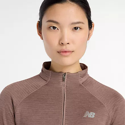 New Balance Athletics Heat Grid Half Zip Dömu
