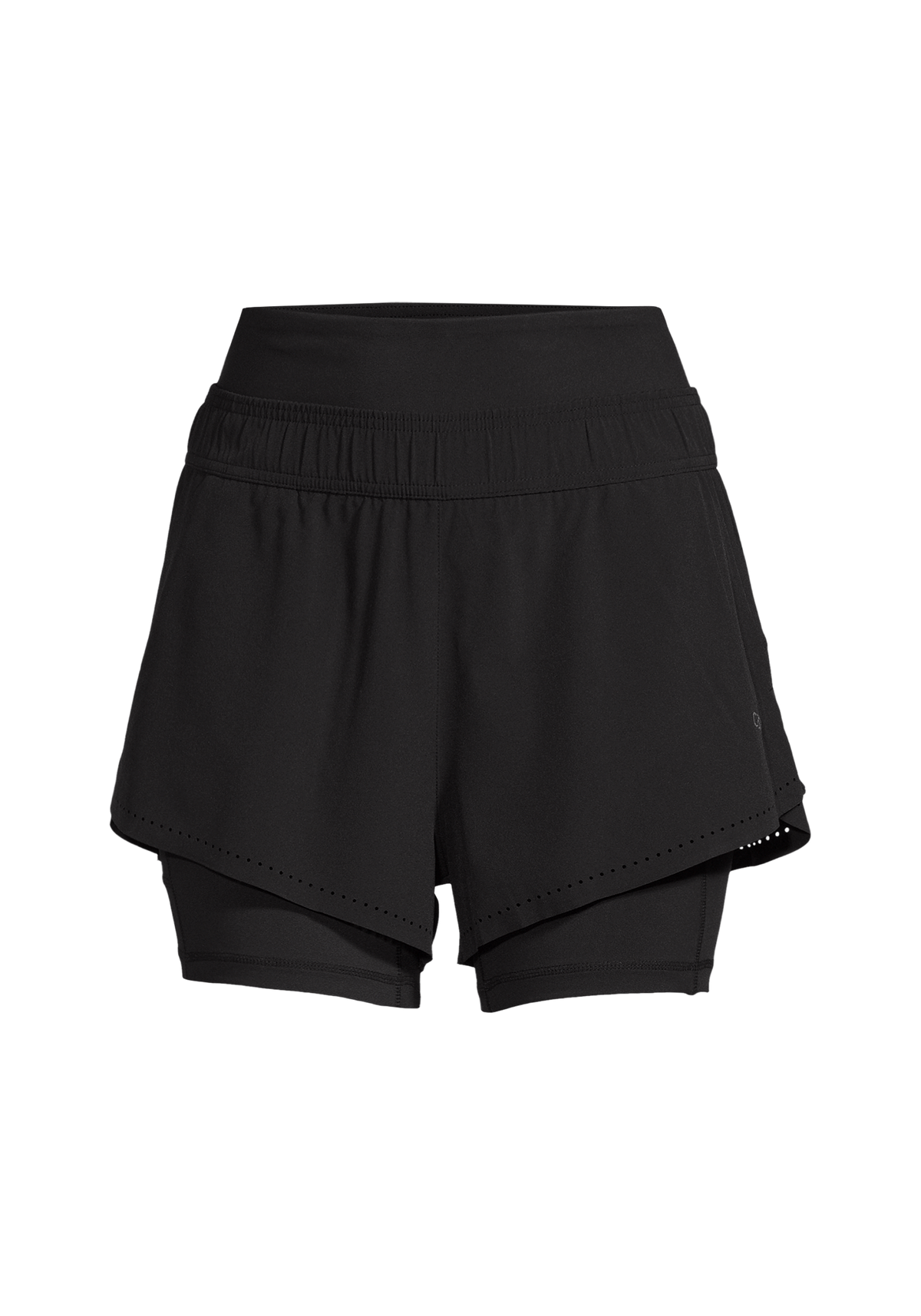 Casall Shaping Double Shorts - Black