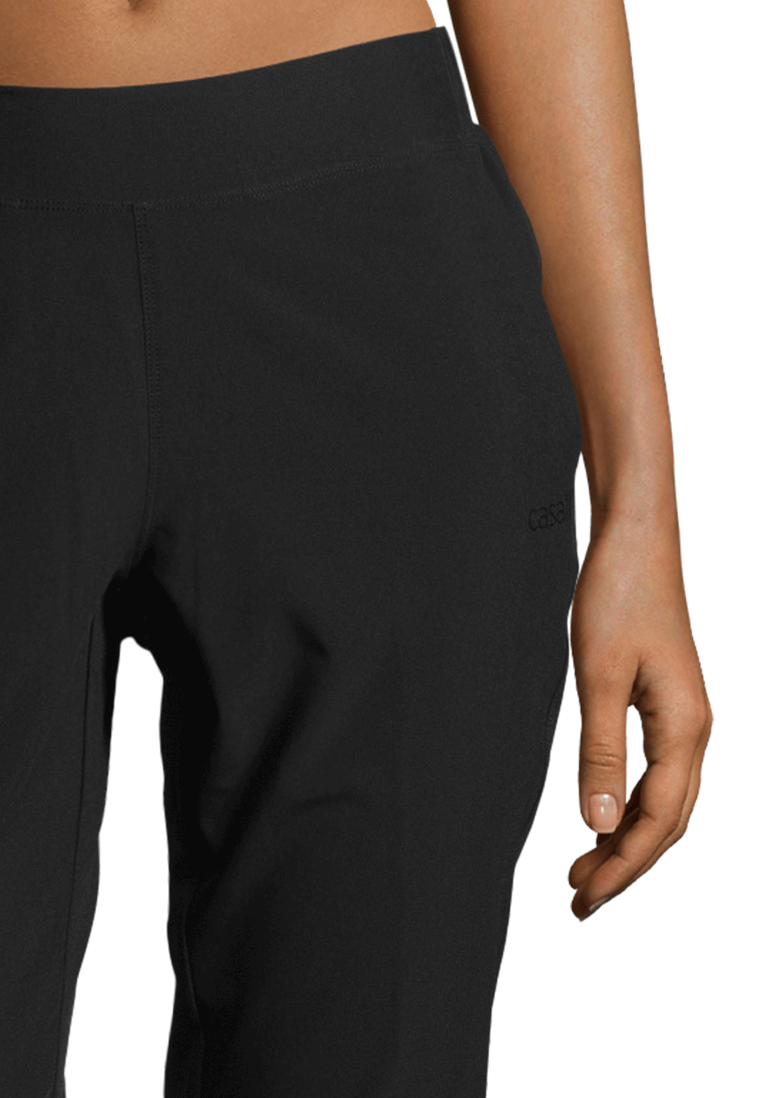 Casall Slim Woven Pants Black