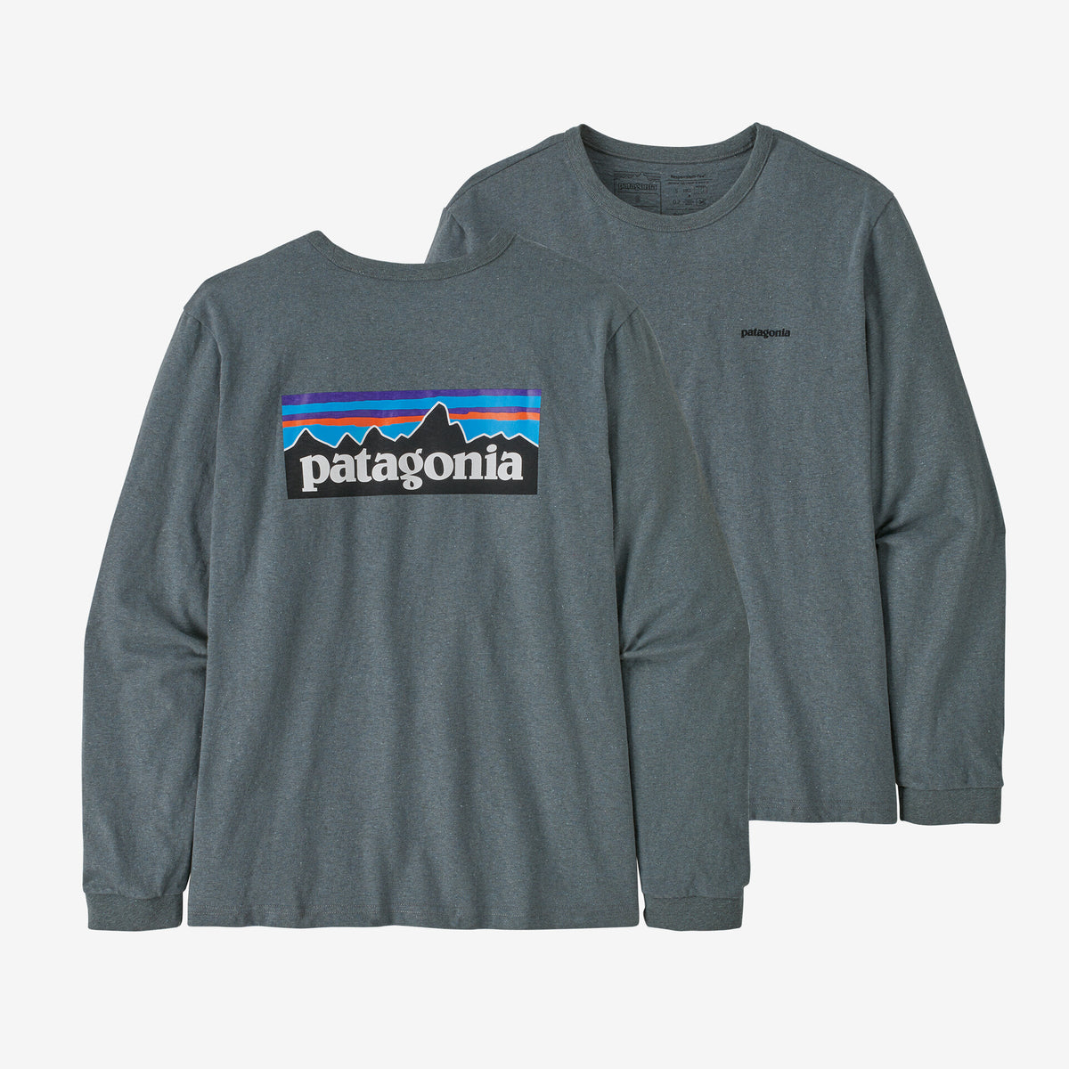 PATAGONIA Long-Sleeved P-6 Logo Responsibili-Tee