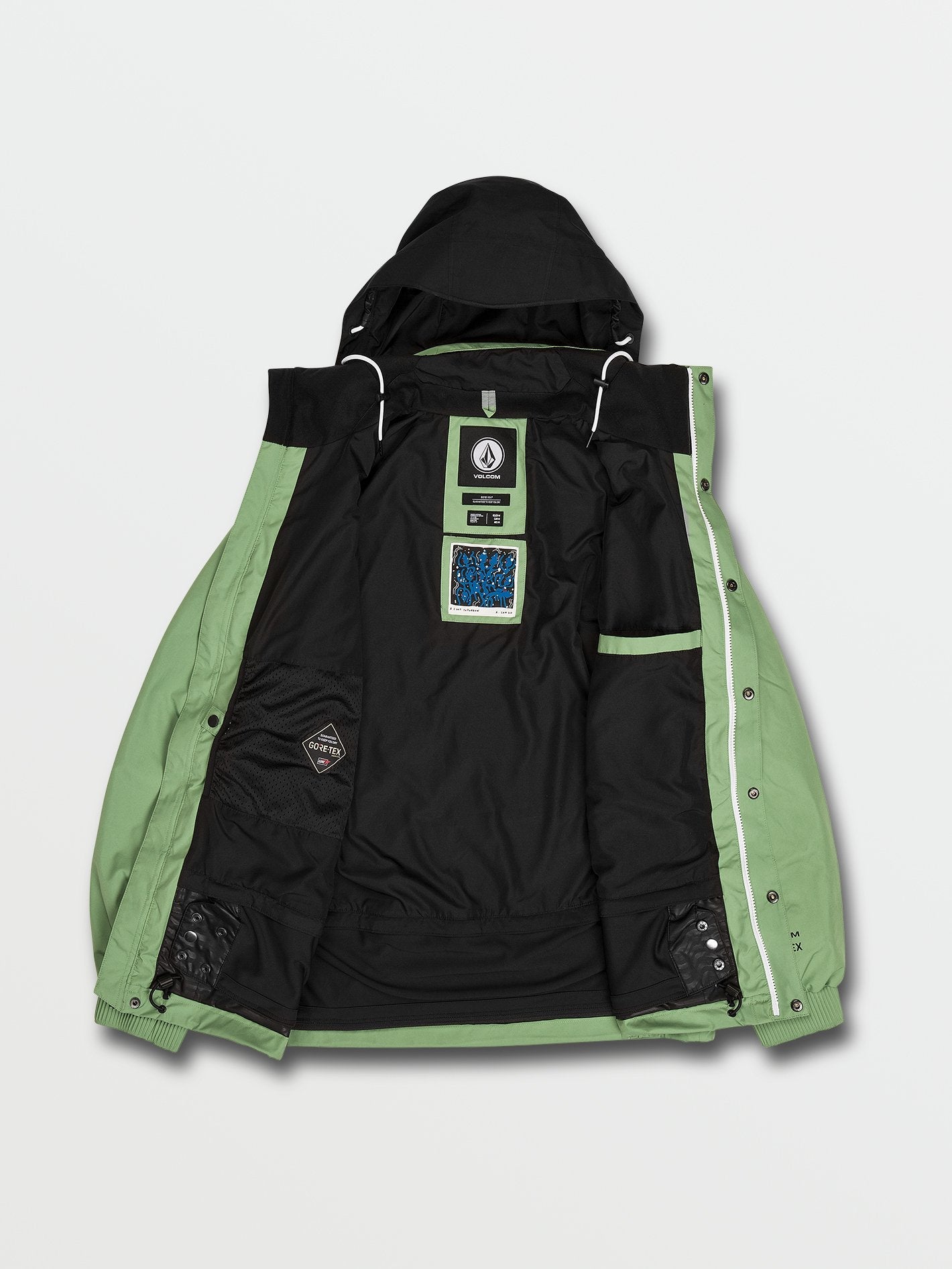 Volcom Men s Longo Gore Tex Jakki Green Herra 2021 Sport s.is