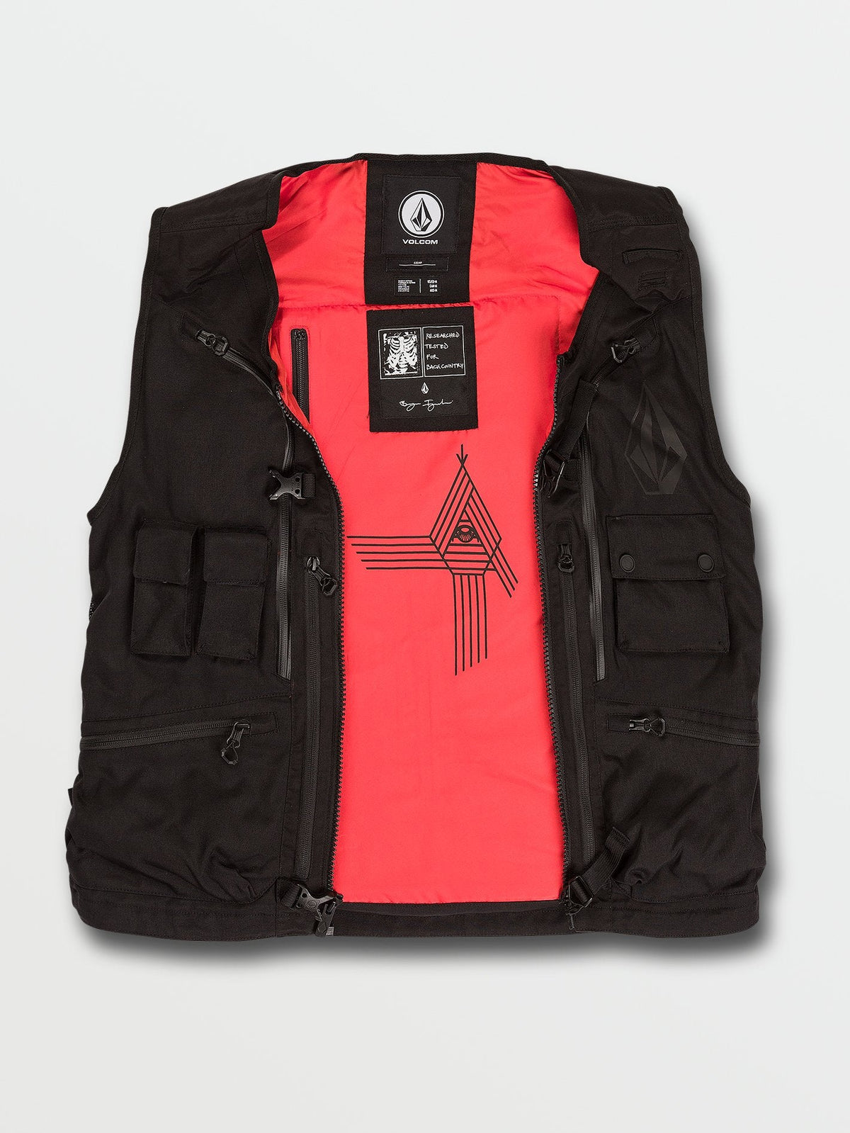 Volcom Iguchi Slack Vest Herra Black