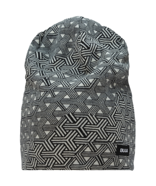 BULA Geo Printed Wool Beanie - Greym