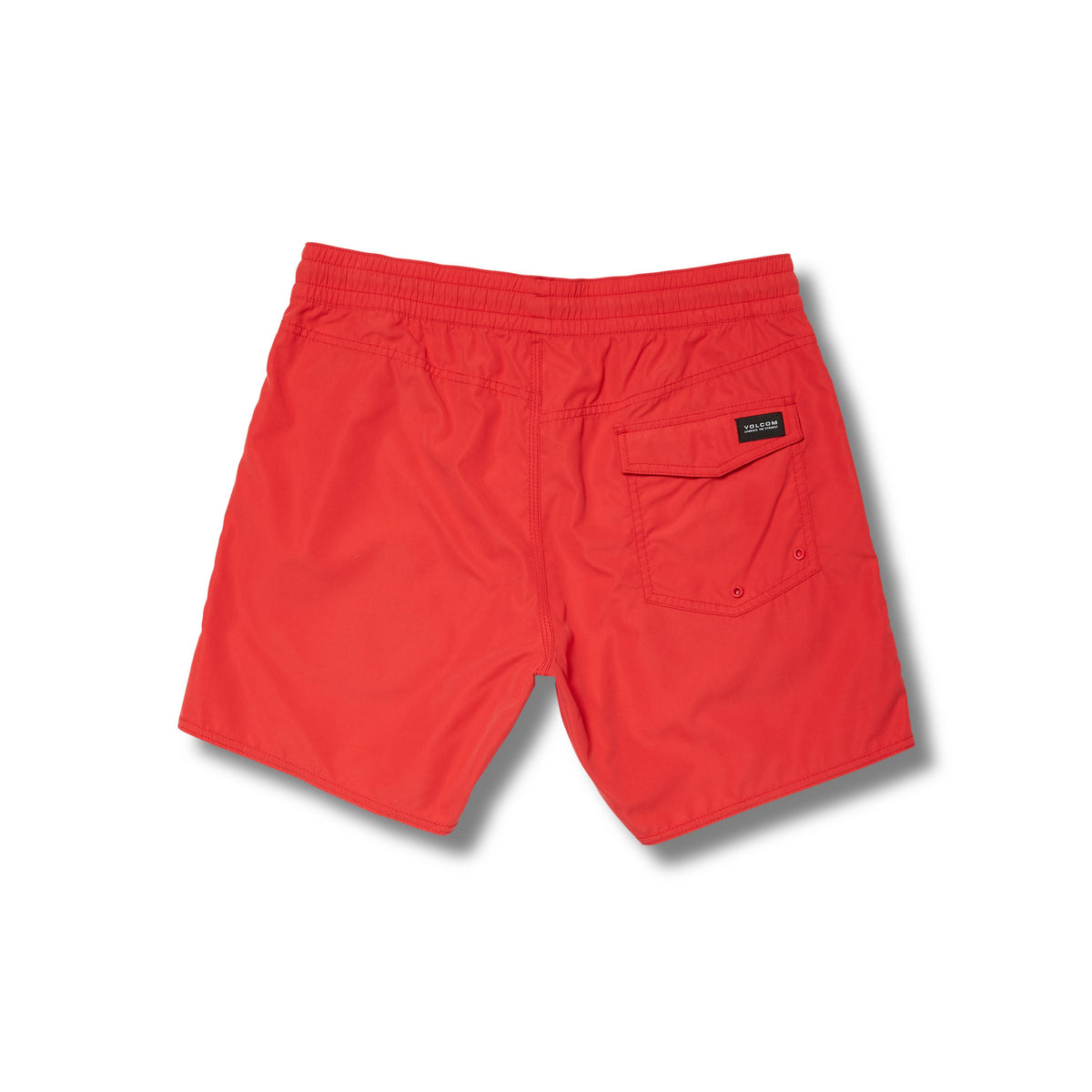 Volcom Lido Solid Trunk Sundbuxur Carmine Red